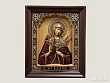 Икона резная из дерева Святая Валентина